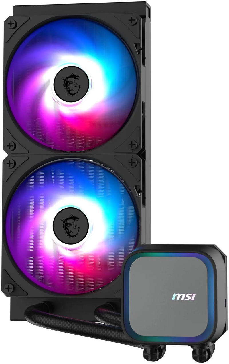 MSI MAG Coreliquid A13 240 AIO CPU Liquid Cooler - White
