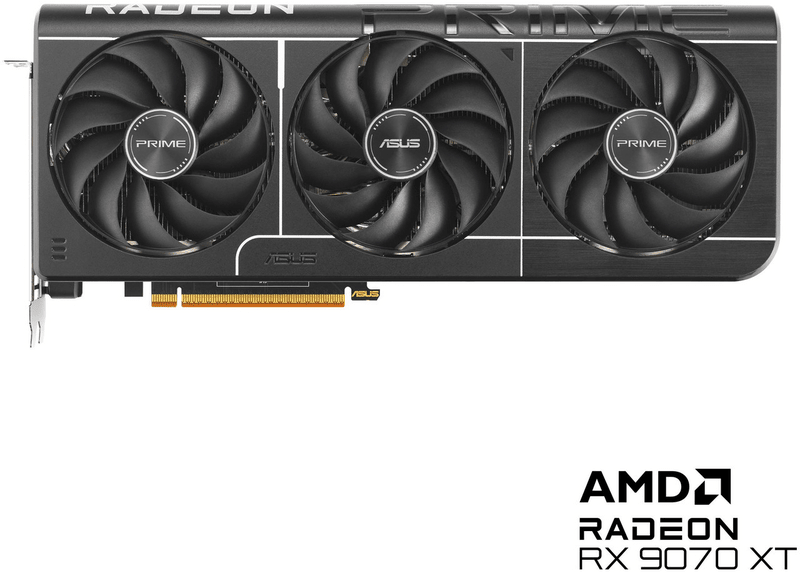 ASUS Prime Radeon RX 9070 XT OC Edition 16GB GDDR6 Graphics Card