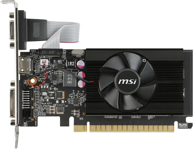 MSI GeForce GT 710 2GD3H 4HDMI Graphics Card