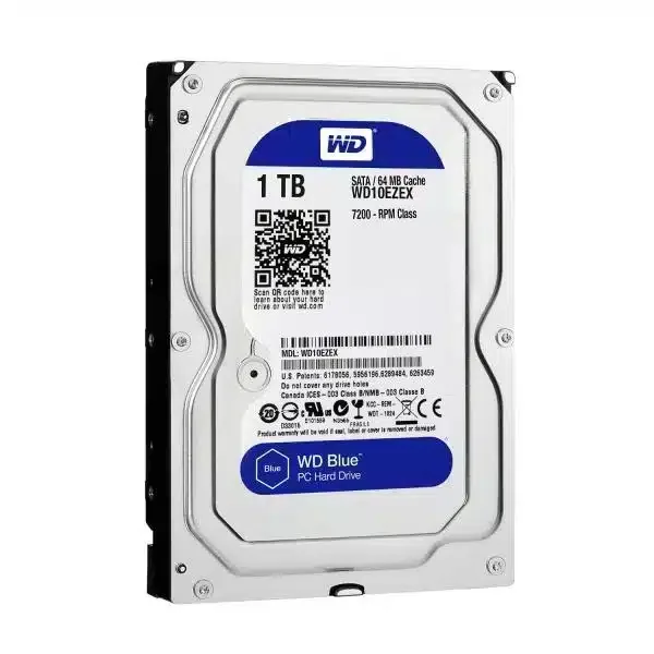 Western Digital Blue 1TB 7200 RPM Desktop Internal Hard Disk