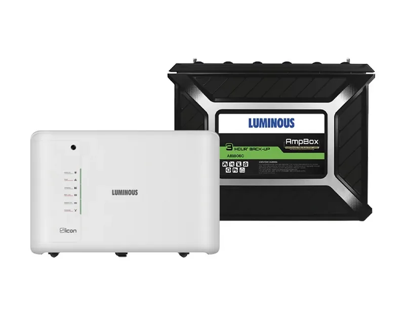 Icon 1100 Inverter with AmpBox AB18060 Battery