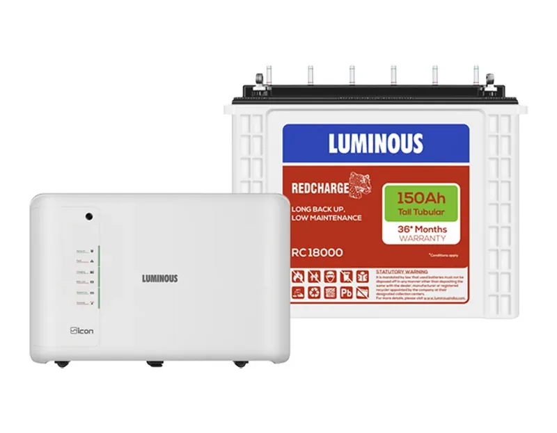 Icon 1100 Inverter with Red Charge RC 18000 Battery