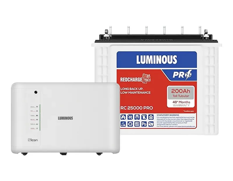 Icon 1100 Inverter with Red Charge RC 25000 Pro Battery