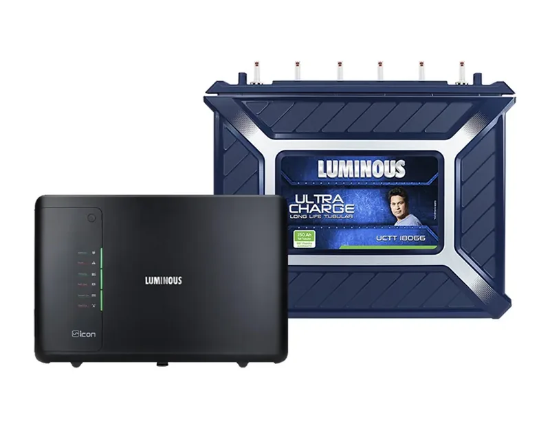 Icon Black 1600 Inverter with Ultra Charge UCTT 18066 Battery