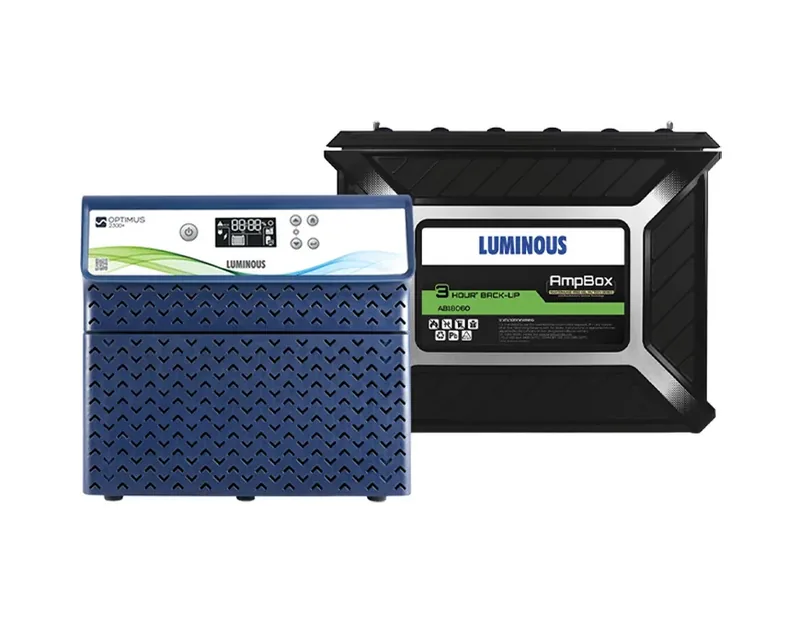 Optimus 2300+ Inverter with 2x AmpBox AB 18060 Batteries