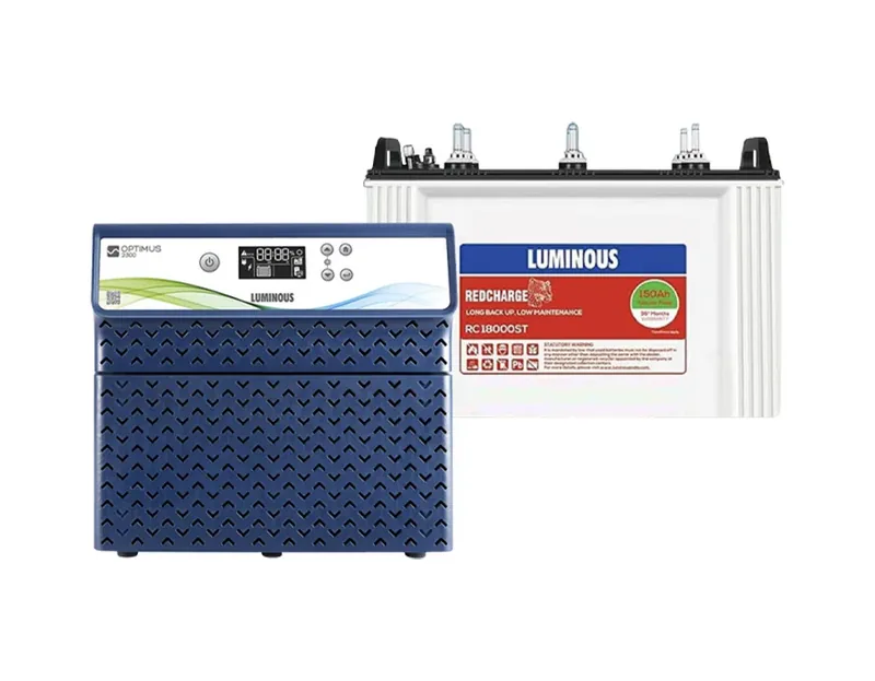 Optimus 2300+ Inverter with 2x Red Charge RC 18000ST Batteries