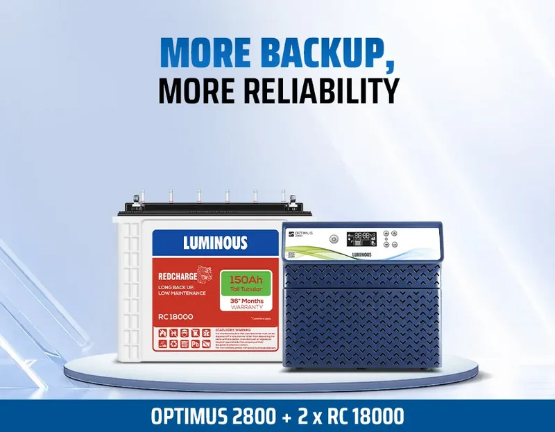 Optimus 2800+ with 2 x RC 18000