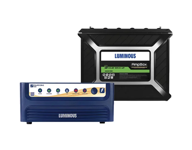 Power Sine 1100 Inverter with AmpBox AB 18060 Battery