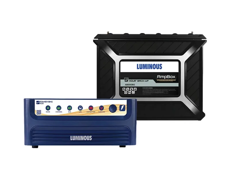 Power Sine 1100 Inverter with AmpBox AB 30060 Battery