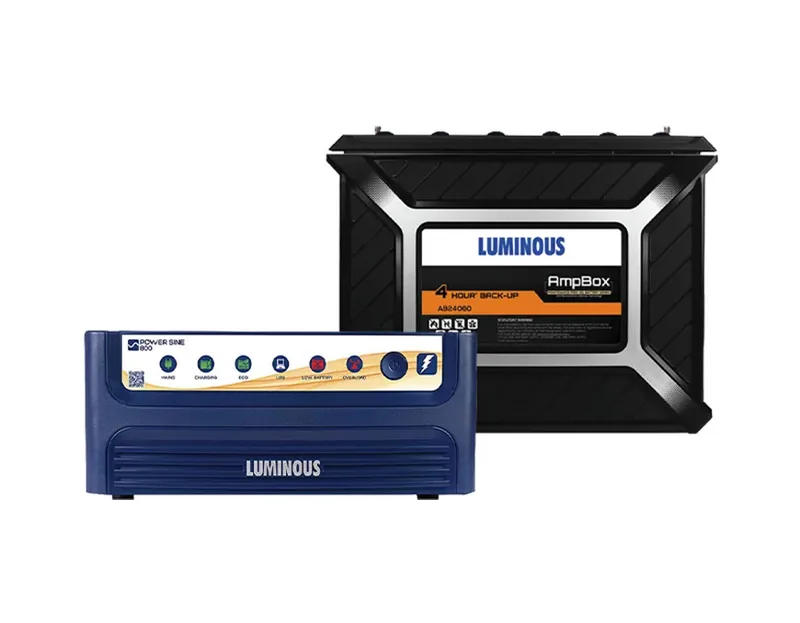 Power Sine 800 Inverter with AmpBox AB 24060 Battery