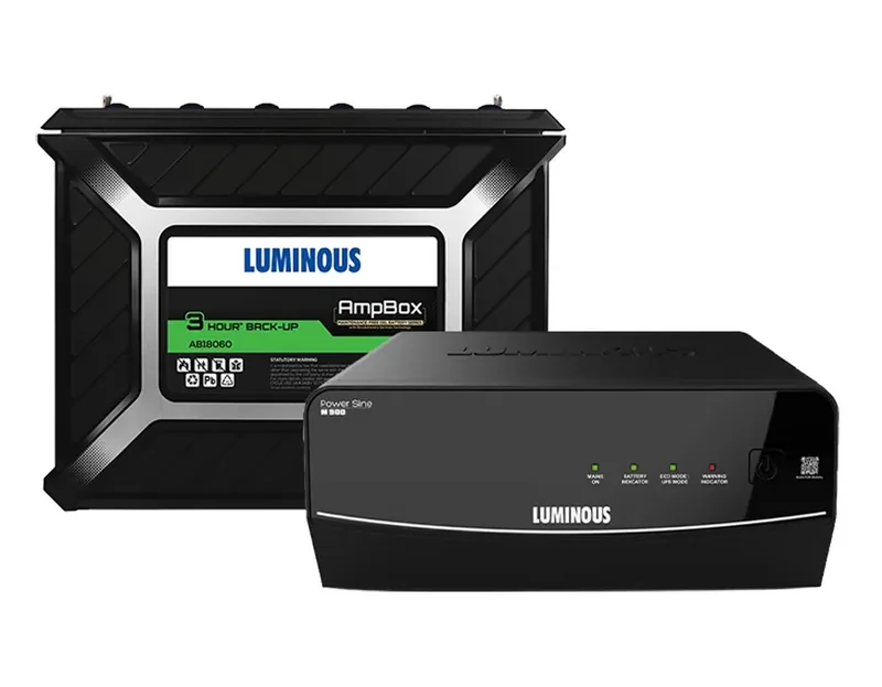 Power Sine M 900 Inverter with AmpBox AB18060 Battery