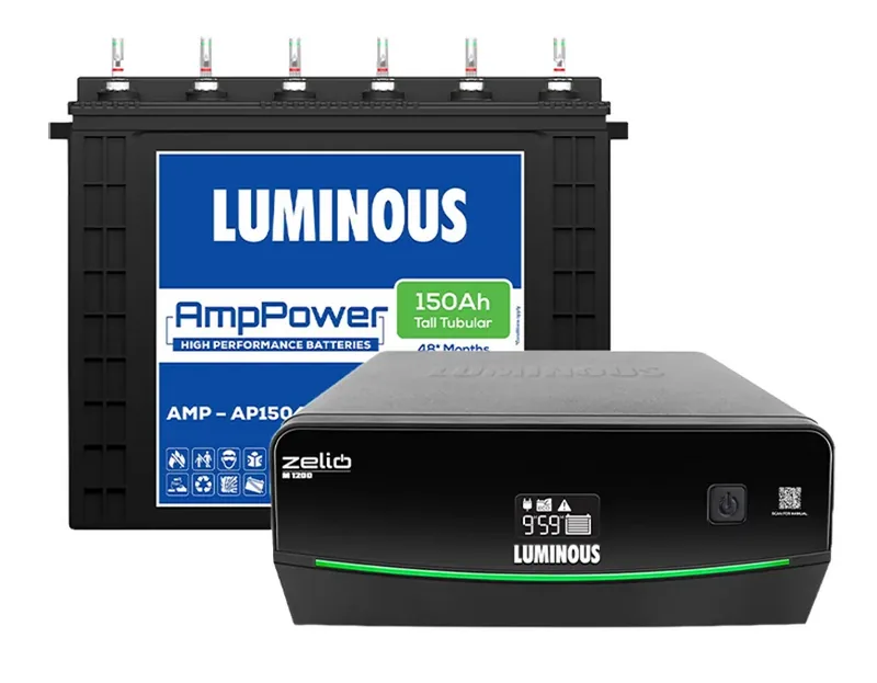 Zelio M 1200 Inverter with AmpPower AMP-AP15048TT Battery