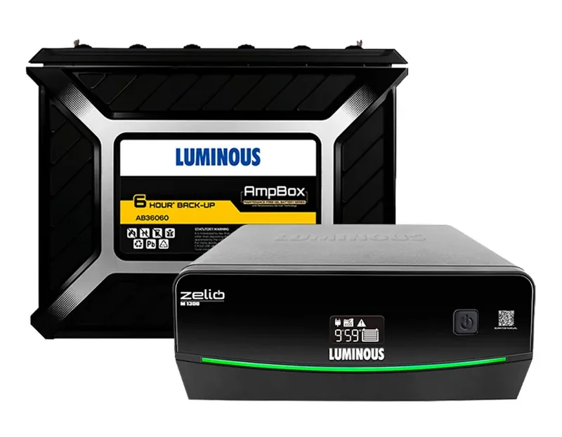 Zelio M 1600 Inverter with AmpBox AB36060 Battery