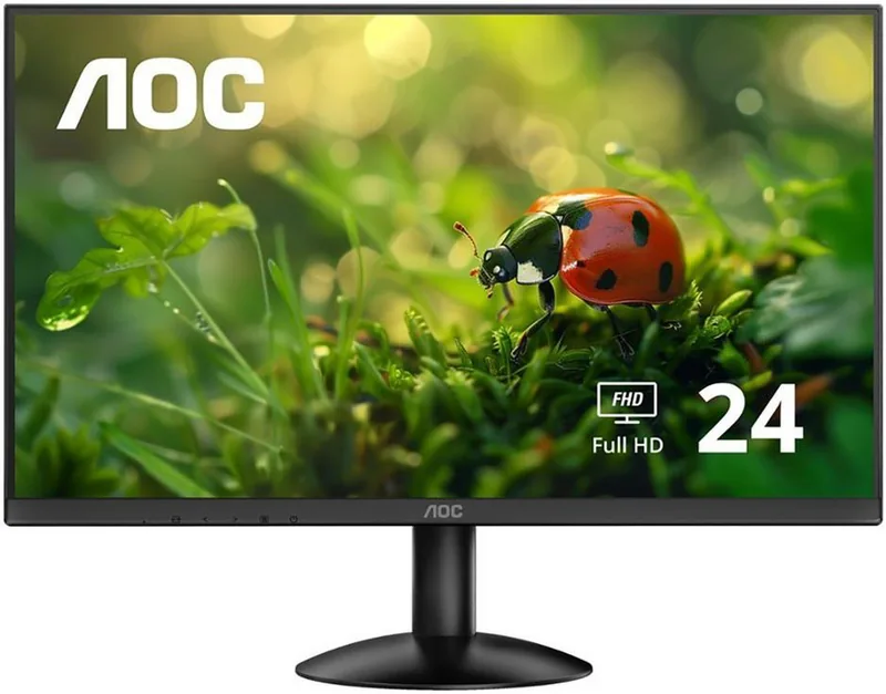 AOC 23.8 IPS Borderless, FHD 1920 x 1080, 120 Hz 24B30H2 Monitor