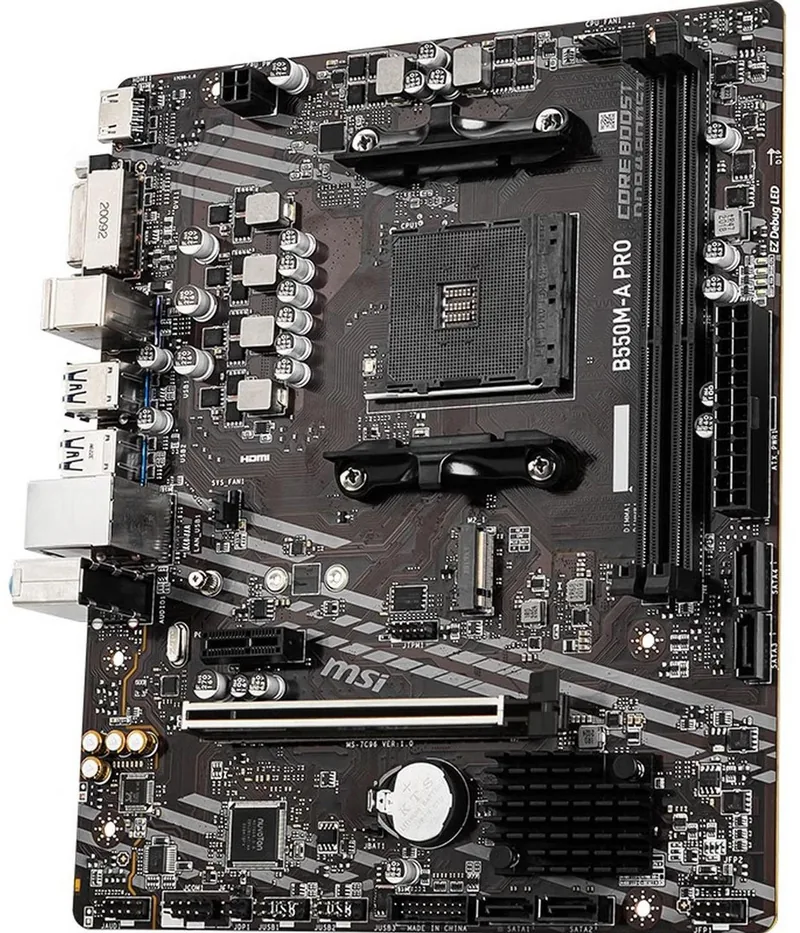 MSI B550M-A PRO Micro ATX AMD AM4 Motherboard