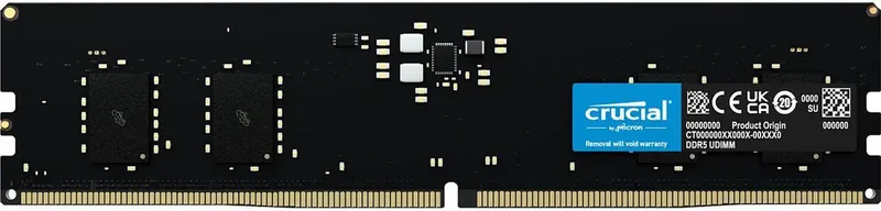 Crucial PRO 16GB DDR5-5600 UDIMM CL46 RAM CP16G56C46U5